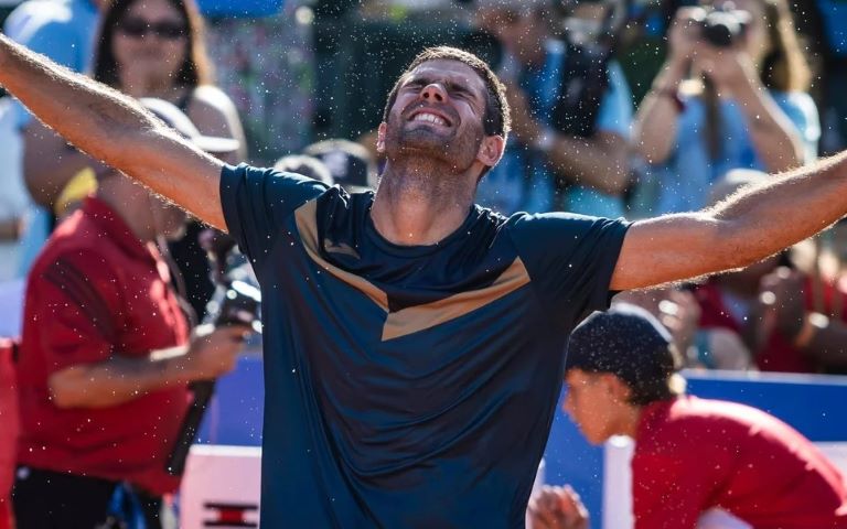 Tenis: “Vengo soñando hace mucho tiempo con este momento”, la emoción de Díaz Acosta tras ganar el Argentina Open