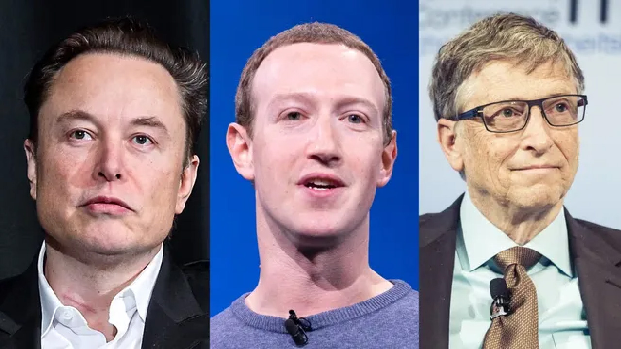 Cuál fue la edad en que se hicieron millonarios Elon Musk, Bill Gates y Mark Zuckerberg