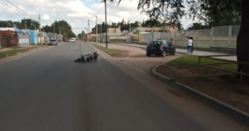 Falleció el motociclista que chocó frente al Hospital Favaloro