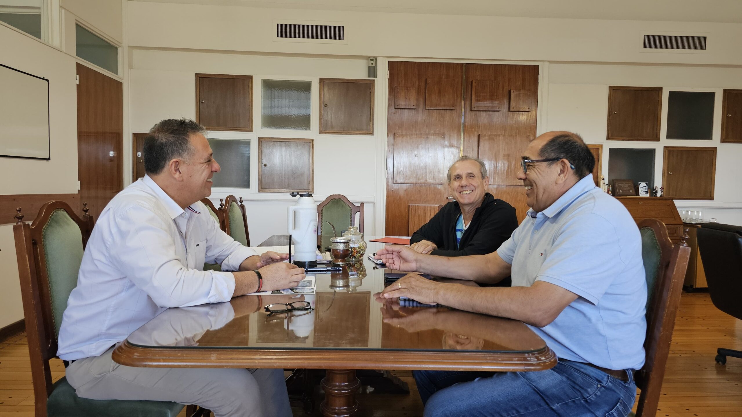 Gobierno se reunió con el Centro de Veteranos de Guerra de La Pampa