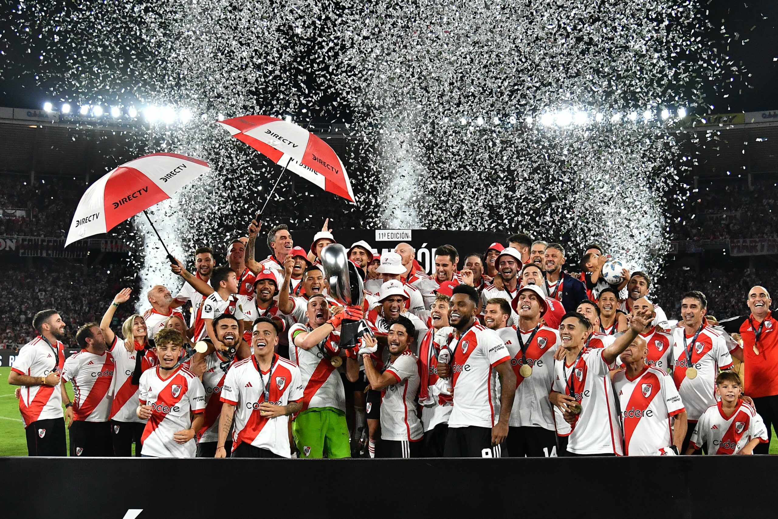 Fútbol: River se lo dio vuelta a Estudiantes y se consagró campeón de la Supercopa Argentina