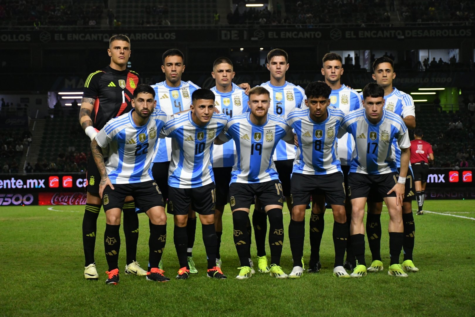 Fútbol: La Selección Argentina Sub23 venció a México en un amistoso de preparación para los JJOO