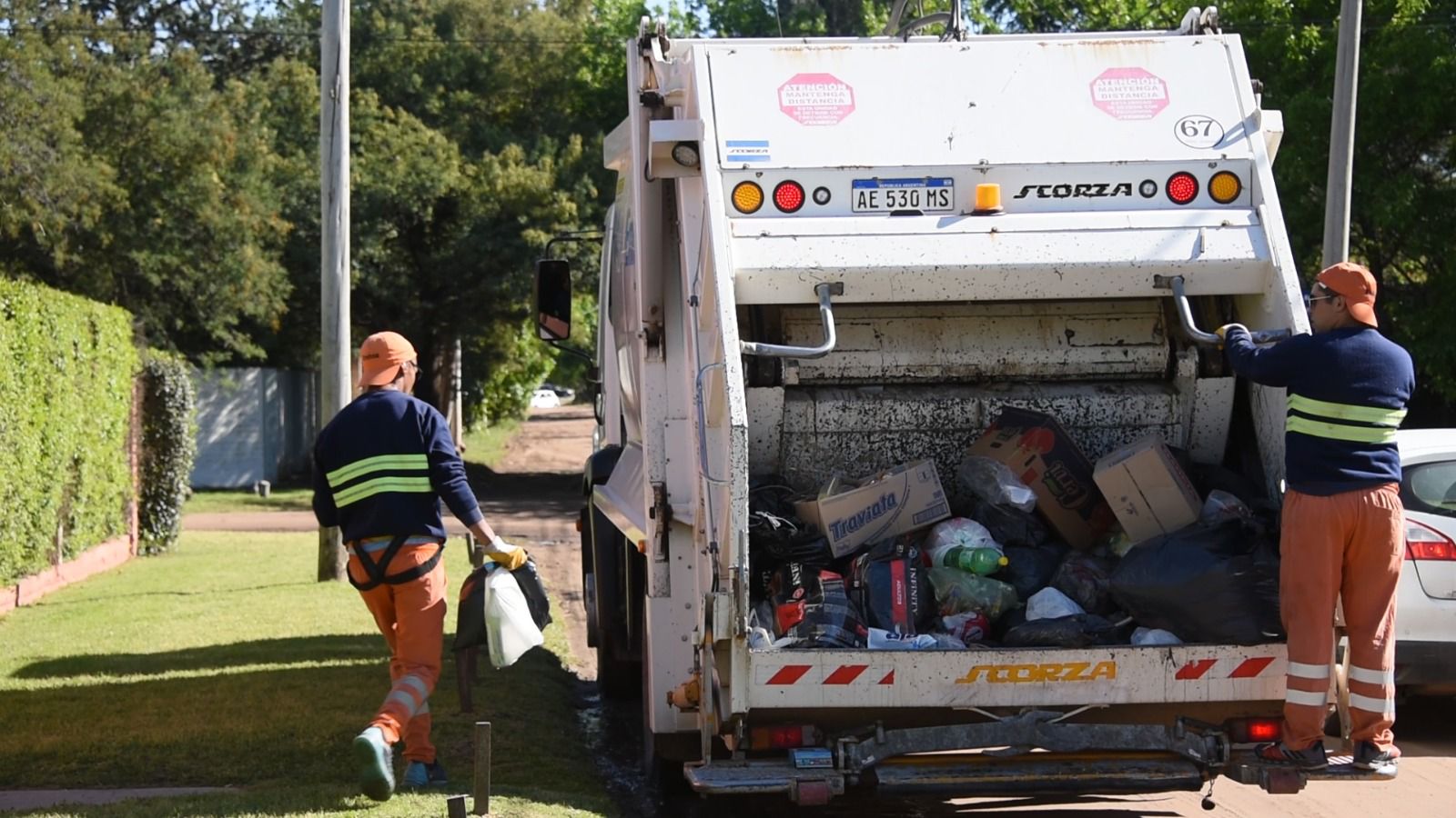 Finde XXL en Santa Rosa: Así será el funcionamiento de la recolección de residuos y el transporte urbano