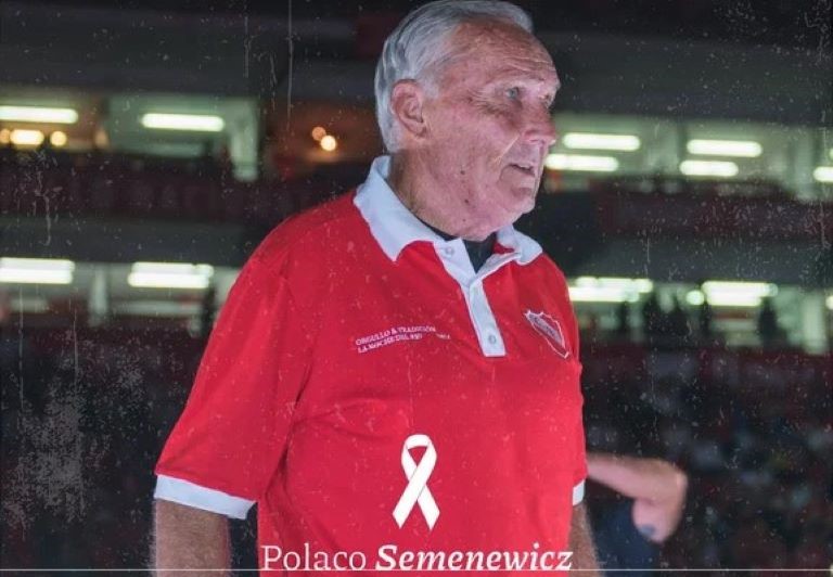 Fútbol de luto: Murió el “Polaco” Semenewicz, gloria de Independiente, en el predio de Villa Domínico