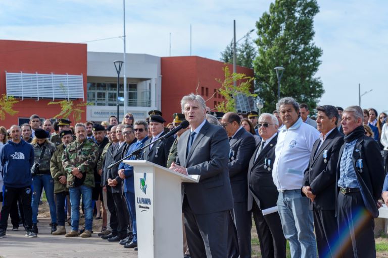 Ziliotto en el acto de Malvinas: “No vamos a retroceder en la construcción de soberanía”