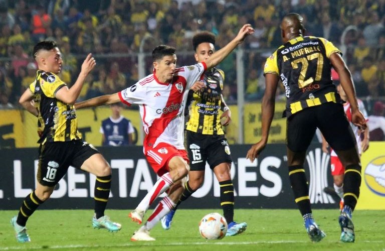 Fútbol: River le ganó a Deportivo Táchira en su debut en la Copa Libertadores