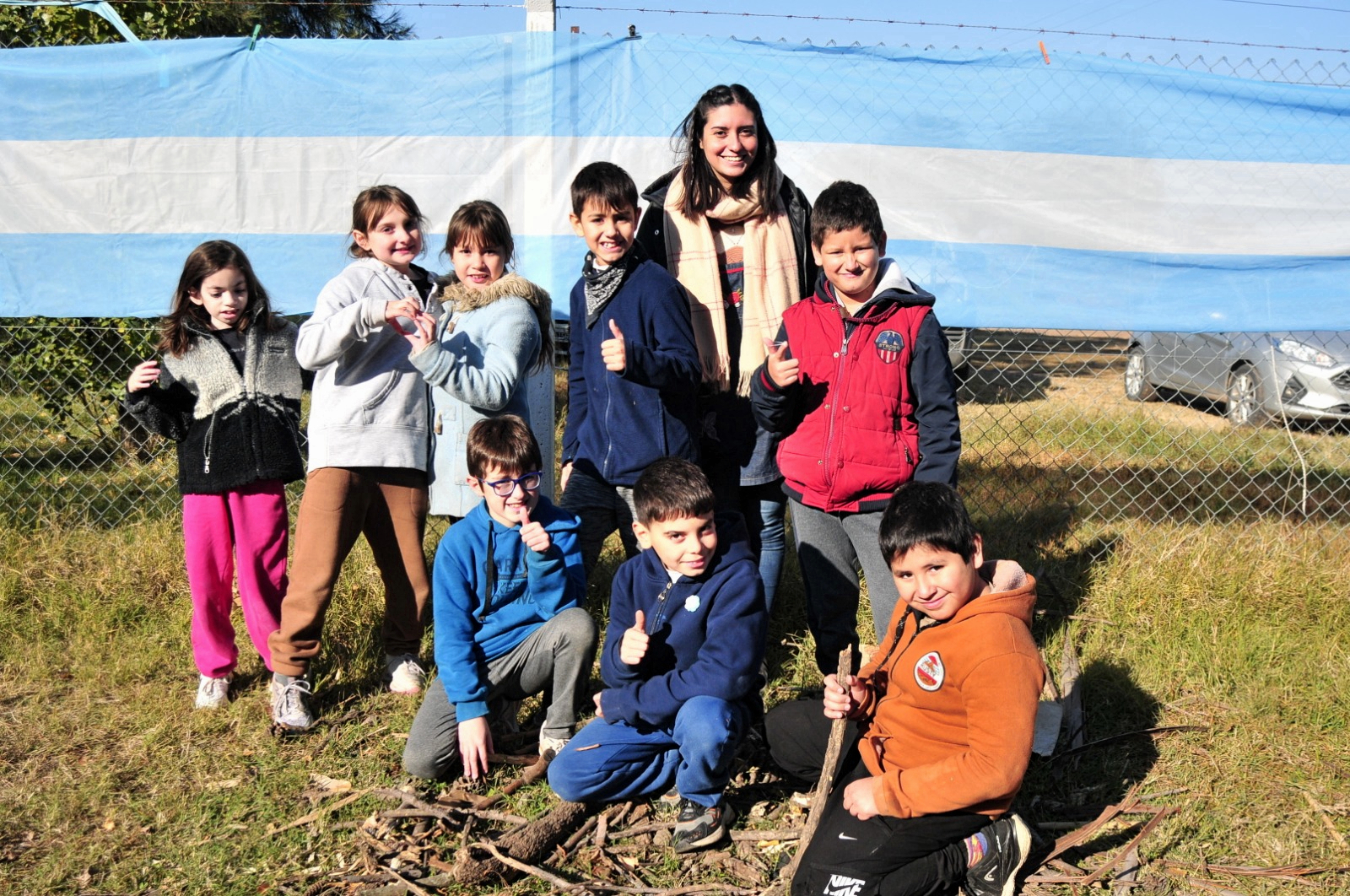 Estudiantes piquenses y oesteños prometerán la bandera a la vera del Atuel