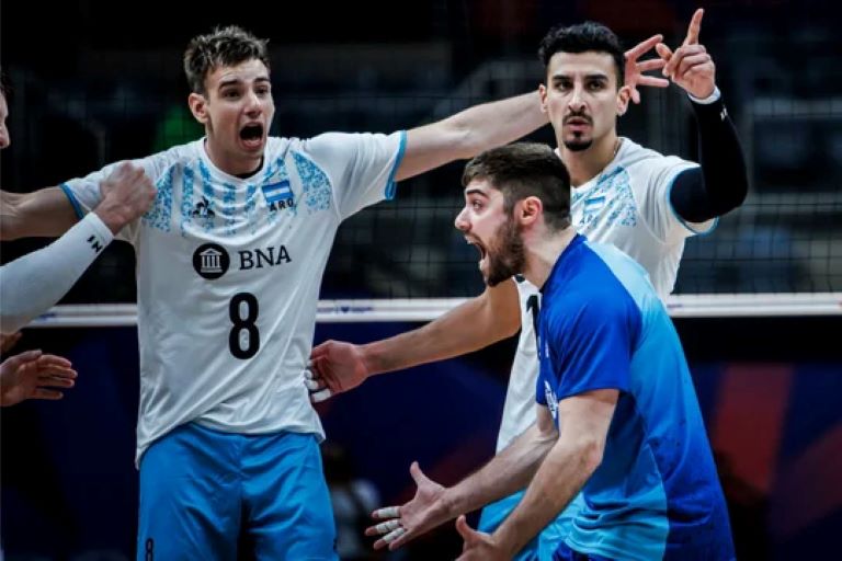 Voleibol: Argentina cada vez más cerca de la clasificación olímpica tras vencer a Irán en la Liga de Naciones