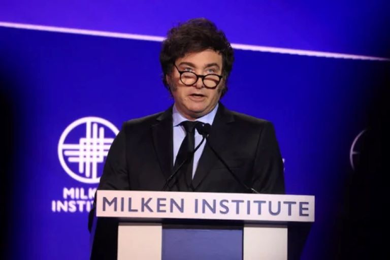 “Argentina tiene todas las condiciones para ser la nueva meca de Occidente”, dijo Javier Milei ante empresarios en Los Ángeles