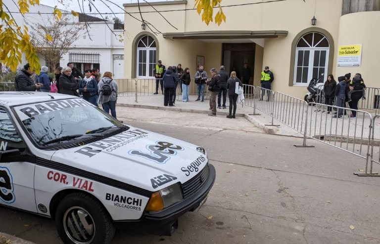 Buenos Aires: El último adiós al “Flaco” Traverso en Villa Ramallo