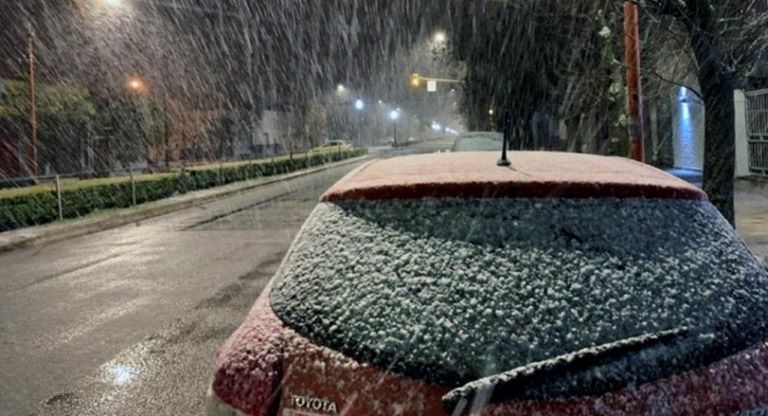 Afirman que podría caer nieve esta semana en Buenos Aires