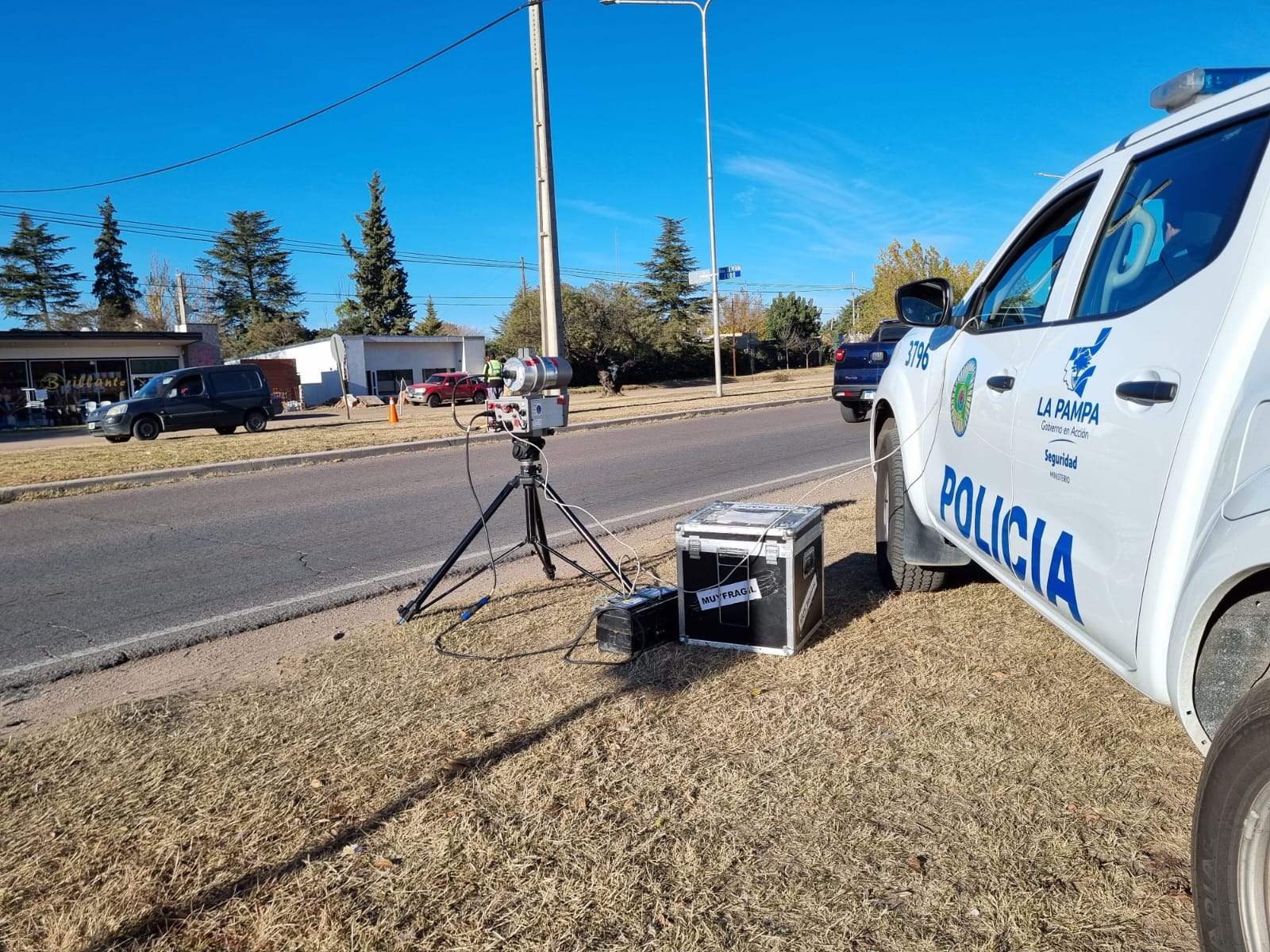 Registran varias infracciones por exceso de velocidad en la Avenida Perón