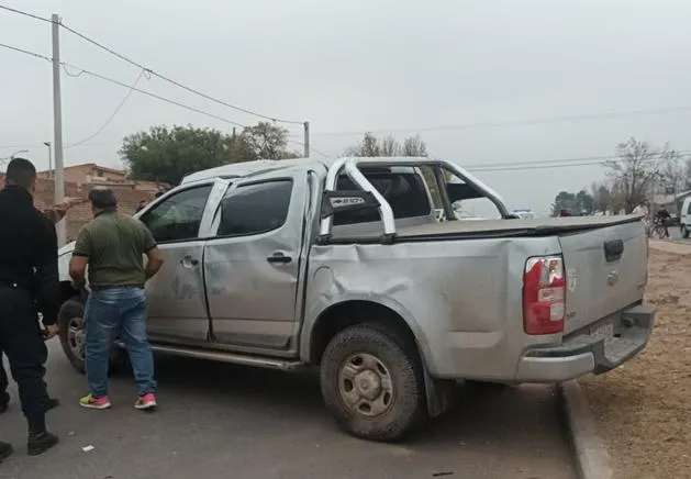 Un joven herido luego de volcar en el corredor Stieben