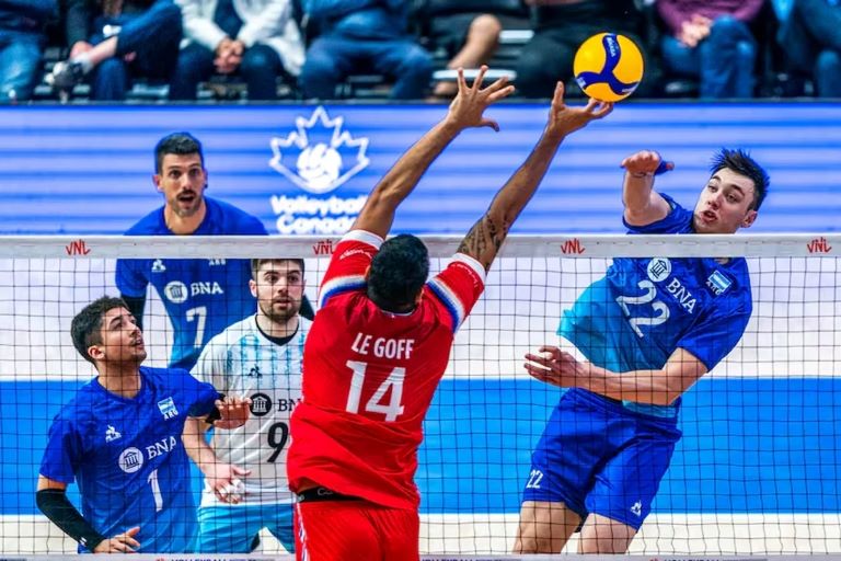 Voleibol: Argentina dio batalla pero cayó en el tie break ante Francia