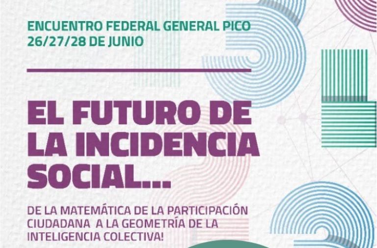 General Pico: Este miércoles comienza el Encuentro Federal de Participación Ciudadana