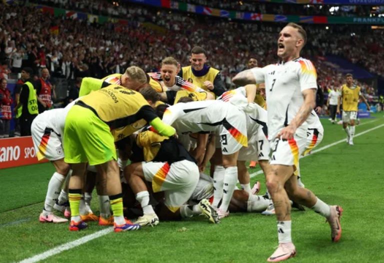 Fútbol: Alemania se lo empató sobre el final a Suiza y se quedó con el primer puesto del Grupo A en la Eurocopa