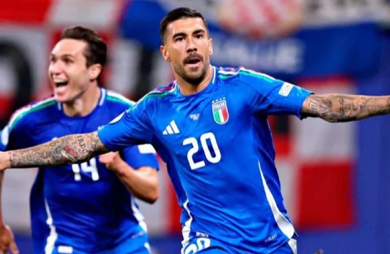 Fútbol: Agónico empate de Italia ante Croacia para avanzar a los octavos de final de la Eurocopa