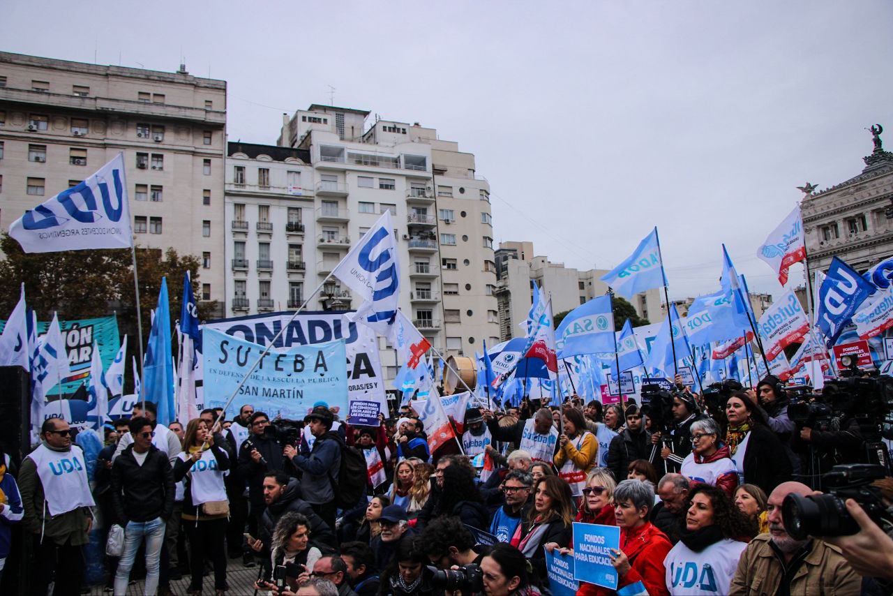 Los gremios universitarios anunciaron un paro de 48 horas para la próxima semana