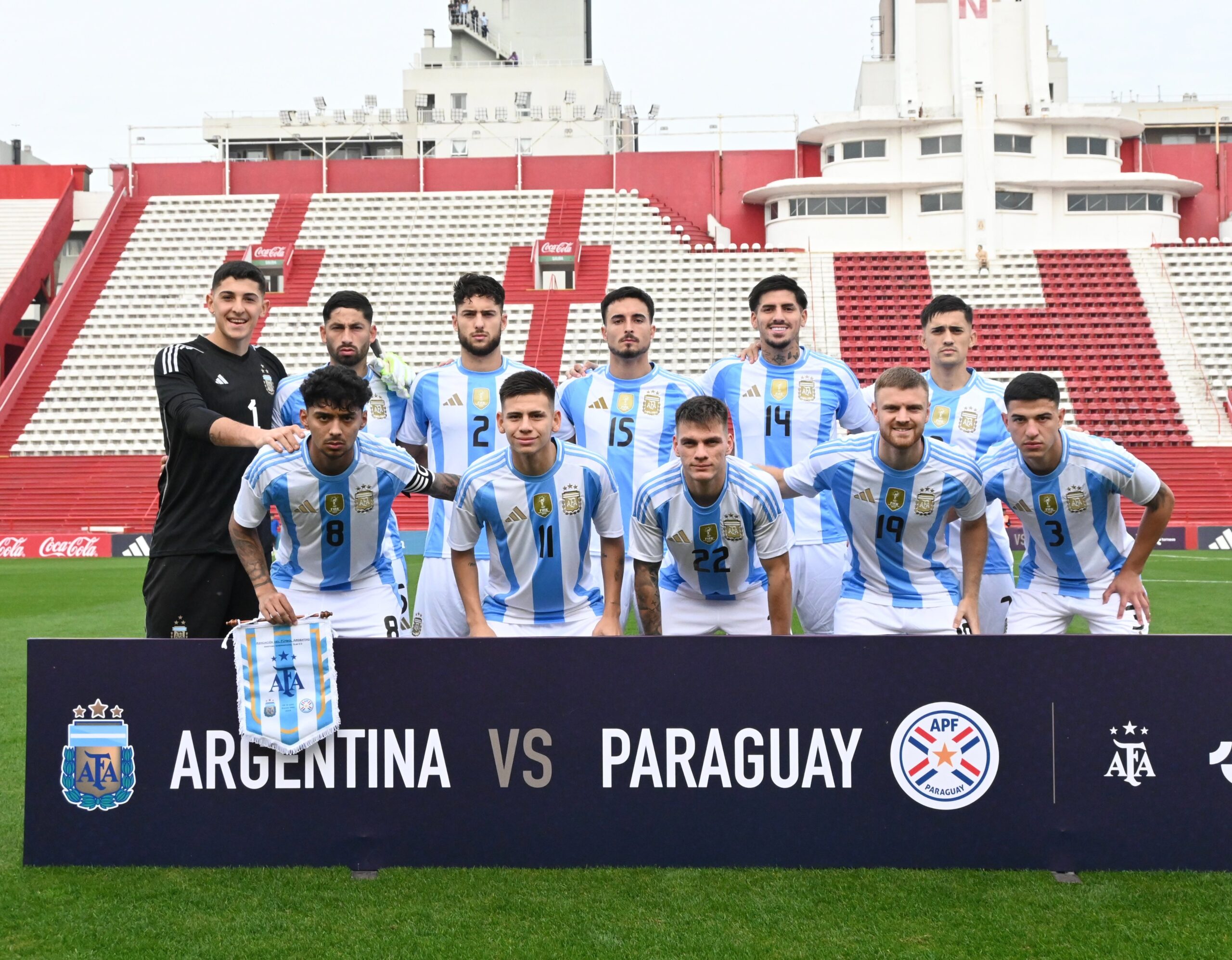 Fútbol: La Selección sub23 goleó a Paraguay en el primer amistoso