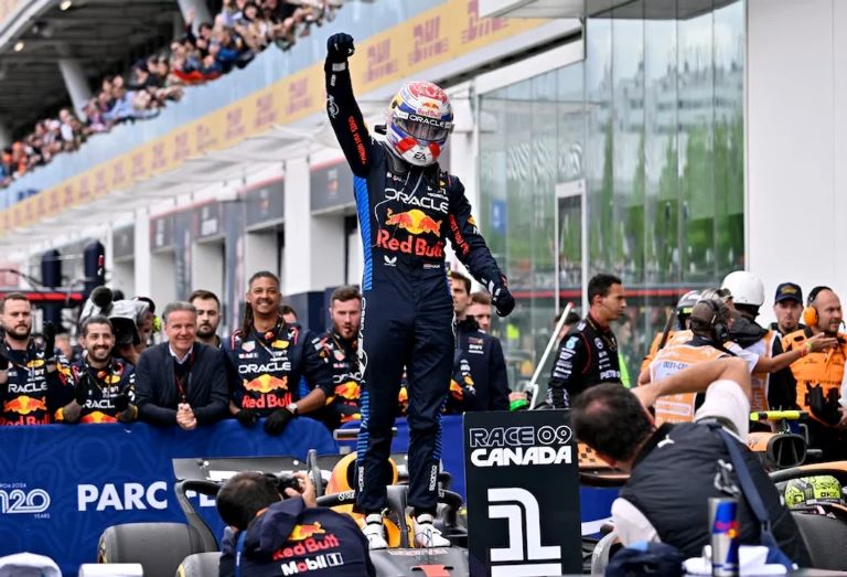 Automovilismo: Verstappen se quedó con el Gran Premio de Canadá y se mantiene como líder