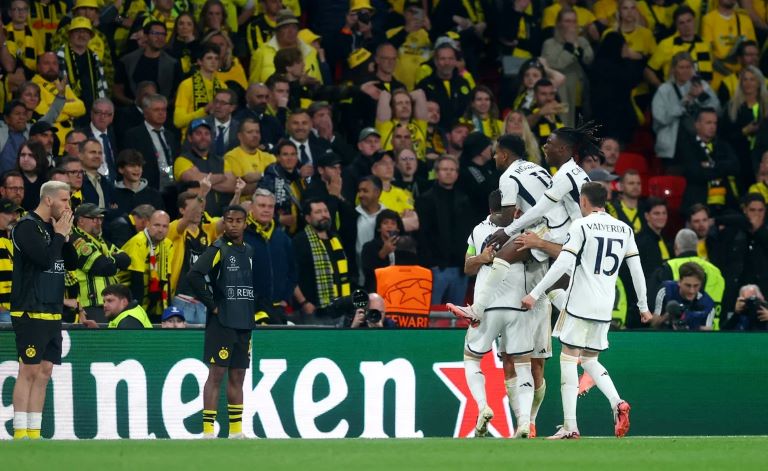 Fútbol: Real Madrid conquistó su decimoquinta Champions League tras vencer al Borussia Dortmund en la final