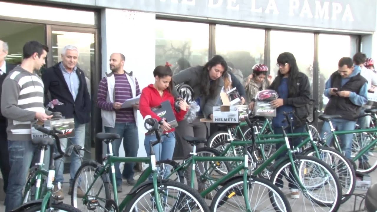 General Pico: Este jueves la UNLPam entrega las becas de bicicletas