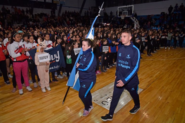 Cestoball: Quedó inaugurado el Campeonato Argentino que se desarrolla en La Pampa