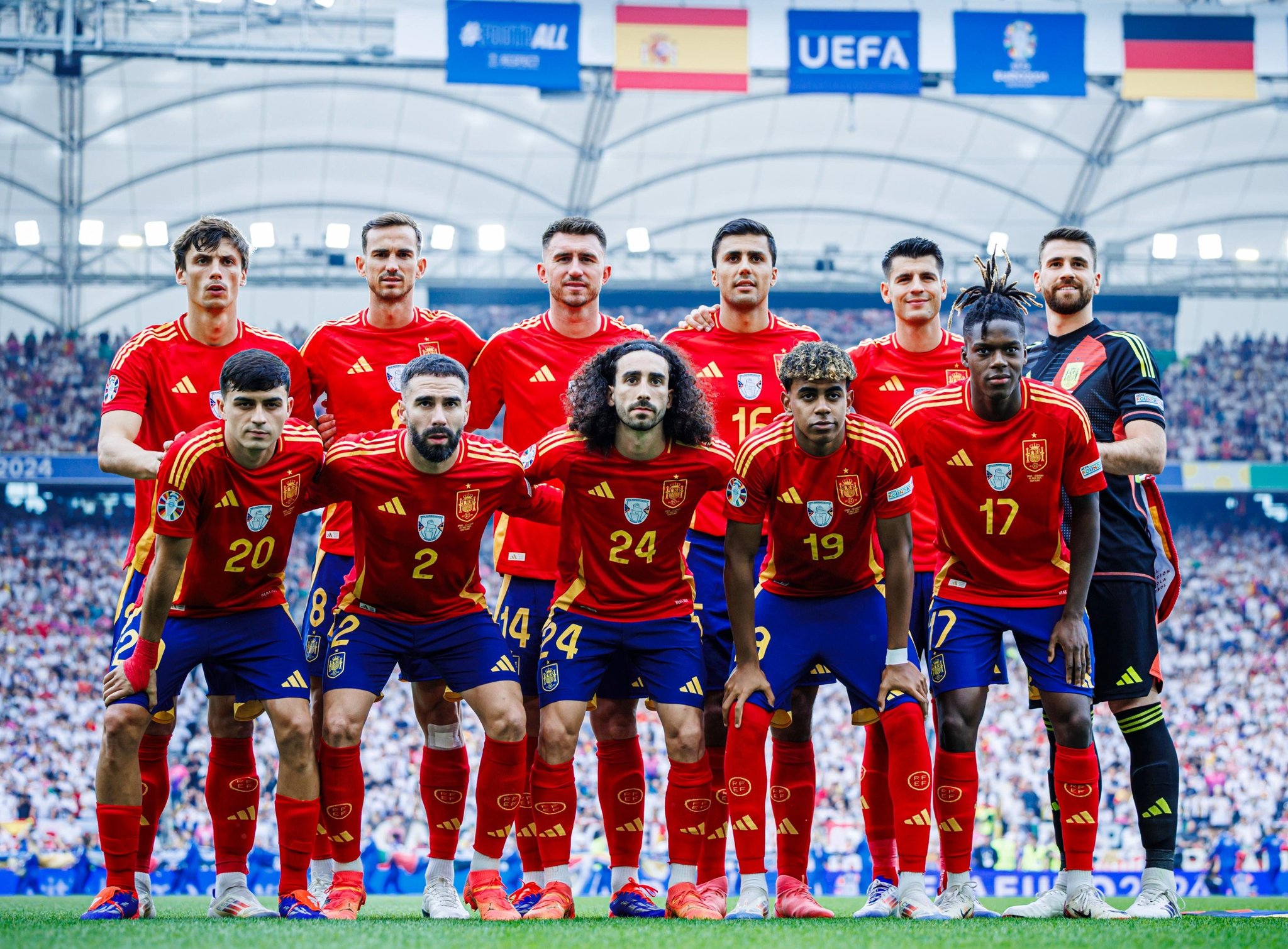 Fútbol: España venció a Alemania en un partidazo y esta en semifinales de la Eurocopa