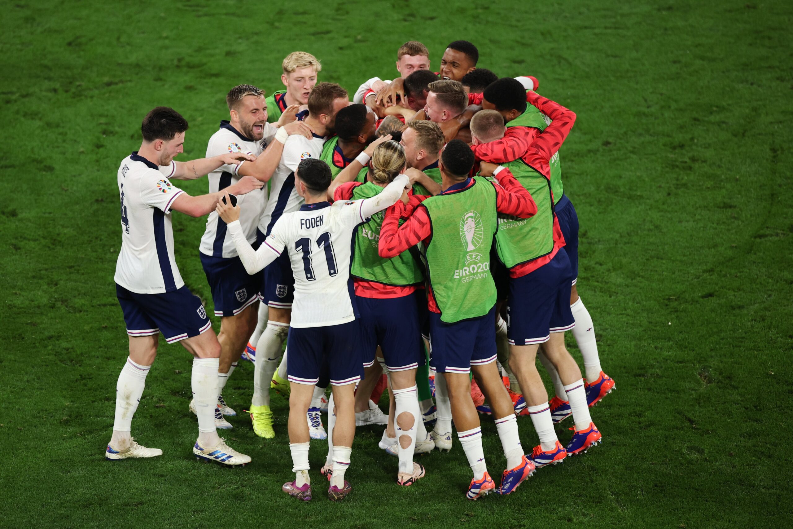 Fútbol: Inglaterra venció a Países Bajos y enfrentará a España en la final