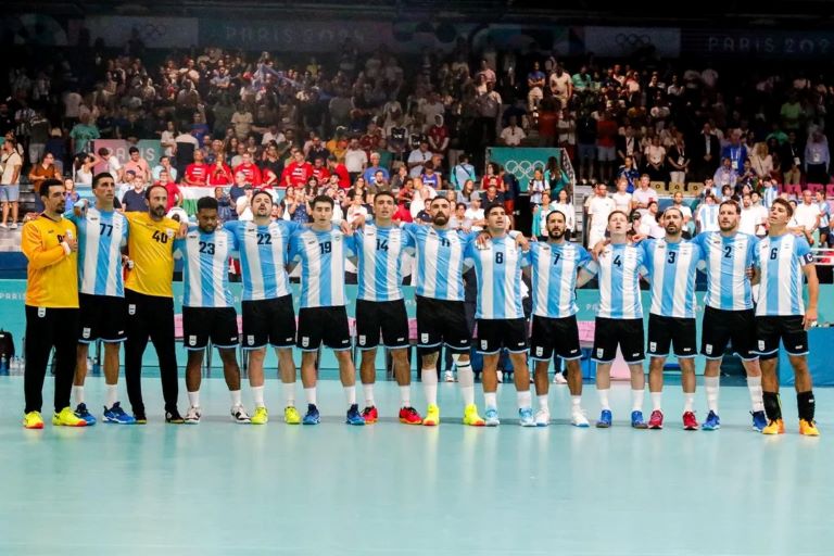 Handball: Los “Gladiadores” cayeron ante Hungría en la segunda fecha de los JJ.OO.