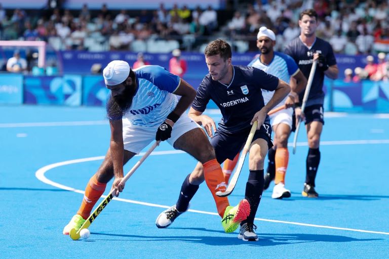 Juegos Olímpicos 2024: A Los Leones se les escapó el triunfo en el final ante India y siguen sin ganar en París