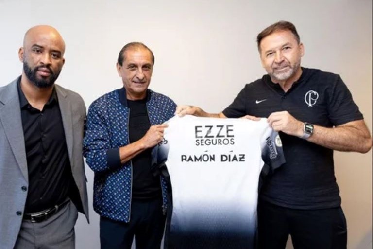 Fútbol: Ramón Díaz es el nuevo director técnico del Corinthians