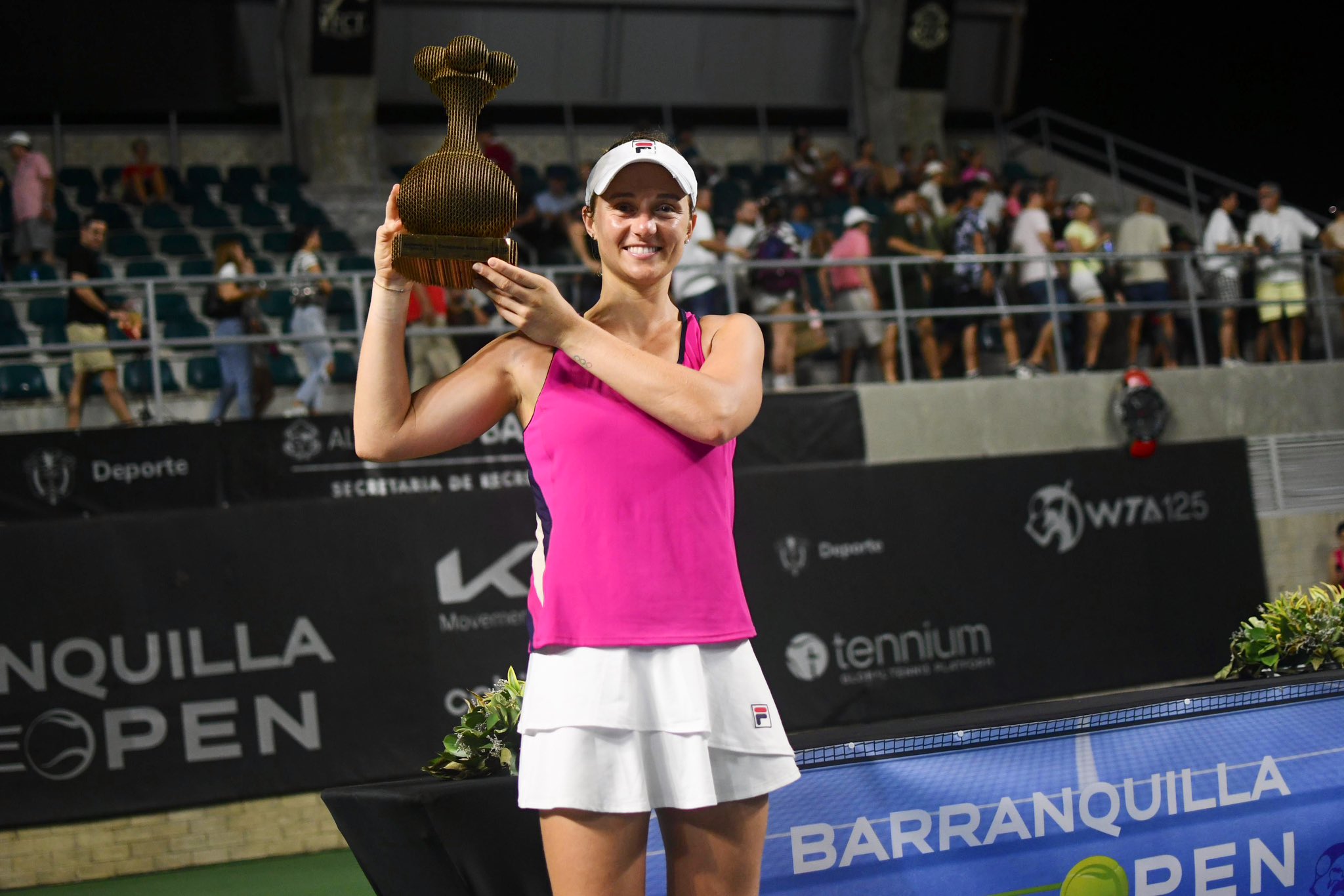 Tenis: Nadia Podoroska se consagró campeona en  el Barranquilla Open