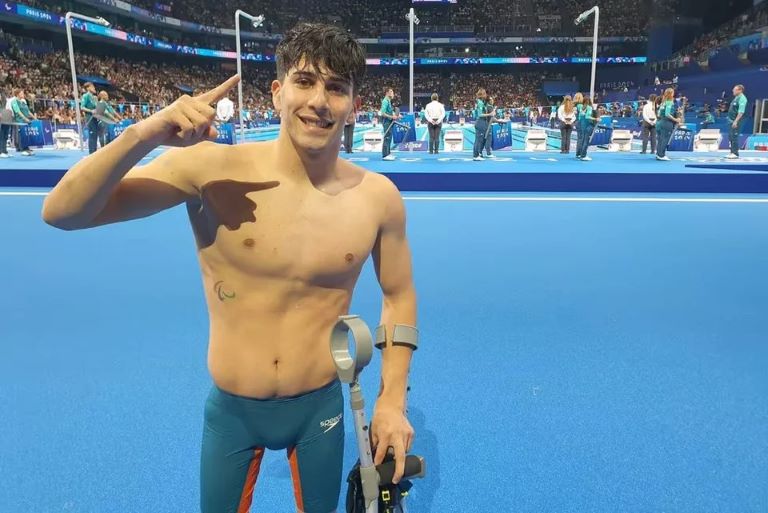 Juegos Paralímpicos 2024: El nadador Basiloff consiguió la primera medalla de oro para Argentina en París