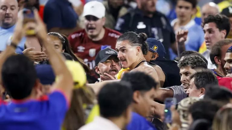 Fútbol: Se conocieron las sanciones para los jugadores de la selección de Uruguay por los incidentes en la Copa América