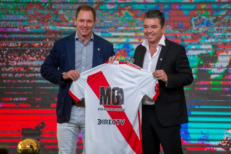 Fútbol: “Estoy en el lugar al que pertenezco”, dijo Marcelo Gallardo al ser presentado en River