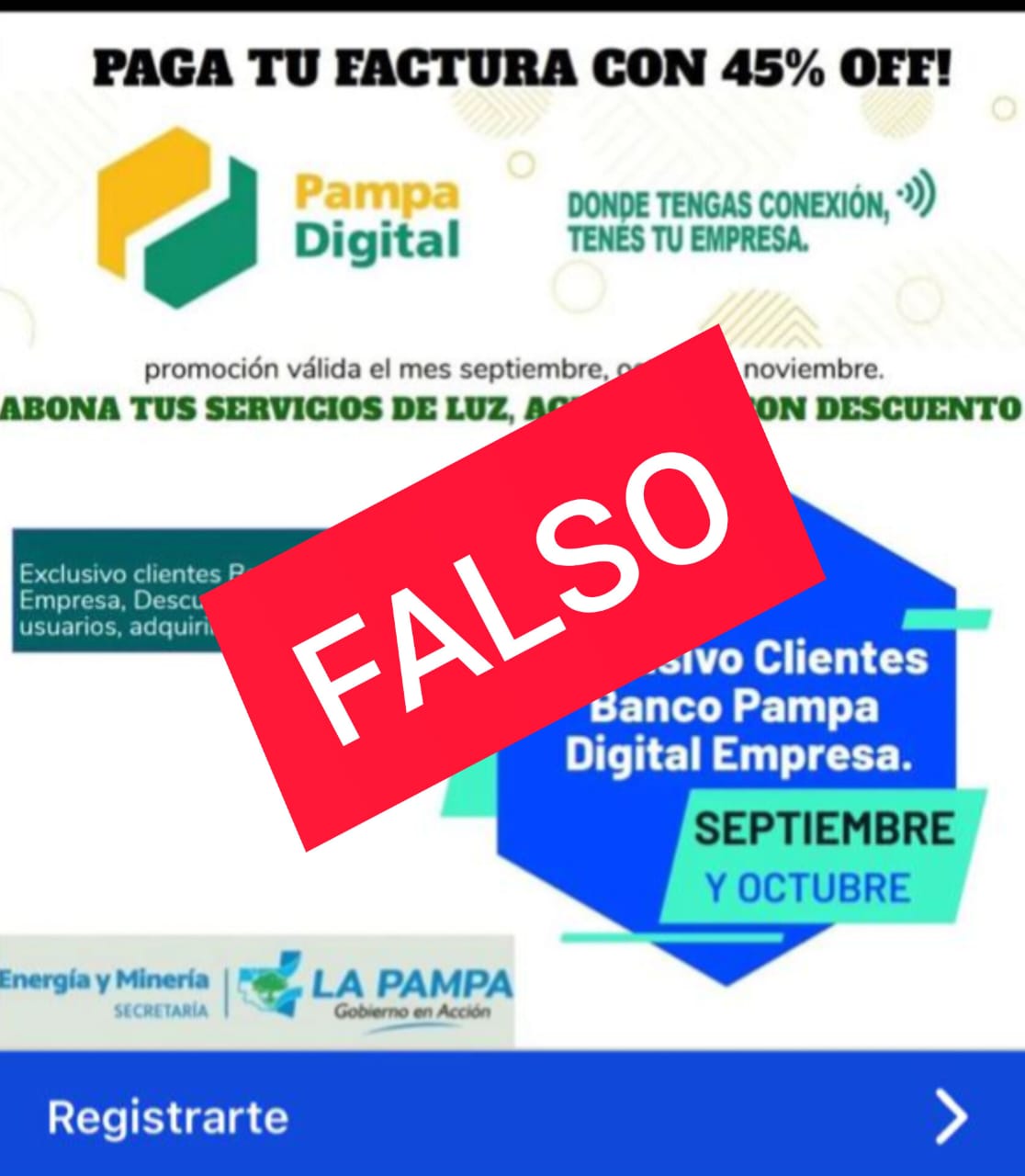 Alertan posibilidad de fraudes invocando a organismo gubernamental