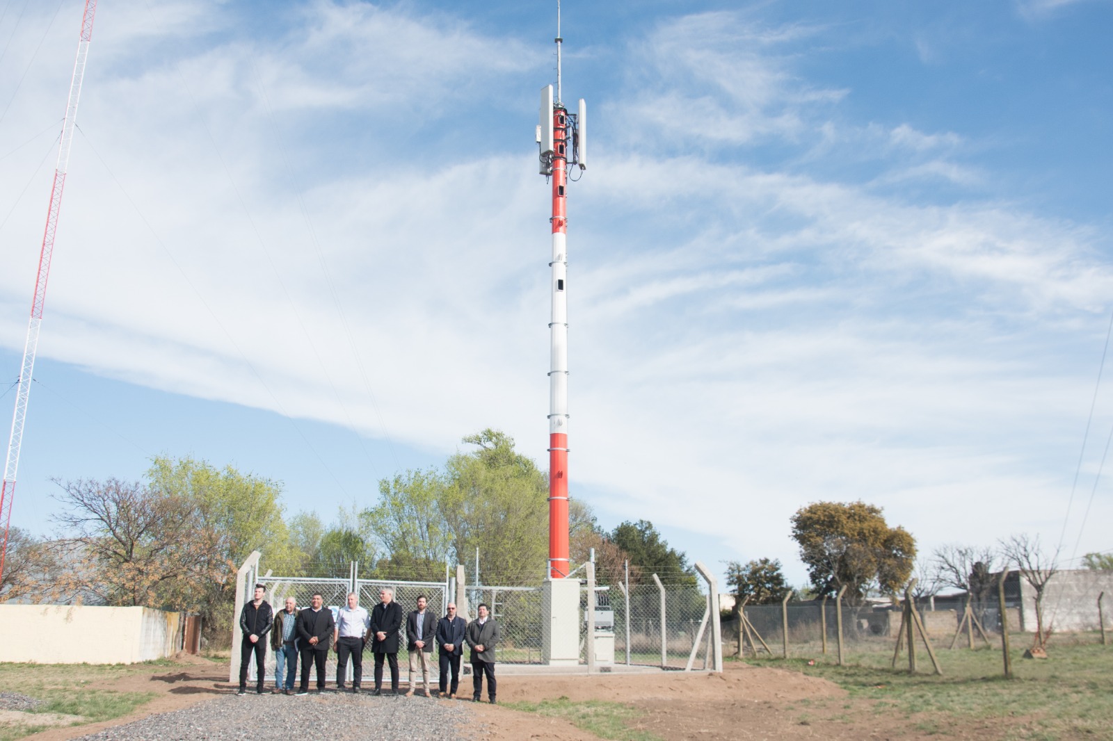 Anchorena: Inauguraron torre de 4G y anunciaron fibra óptica