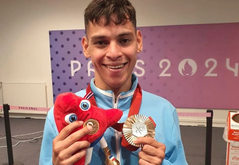 Juegos Paralímpicos 2024: Alexis Chávez consiguió una nueva medalla para Argentina en París