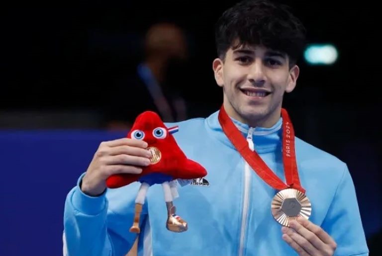 Juegos Paralímpicos 2024: Nueva medalla para Iñaki Basiloff en los 400 metros libres