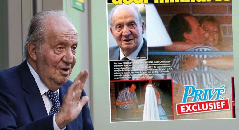 España: Salieron a la luz fotos del Rey Juan Carlos a los besos con Bárbara Rey