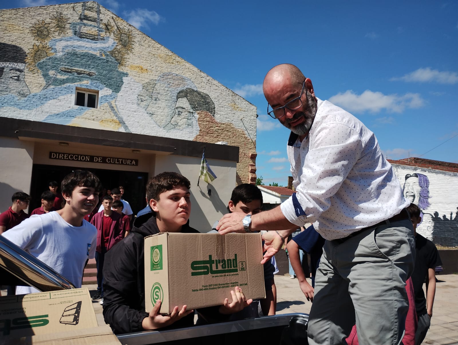 Catriló la cuenta con el 100% de alumbrado público led