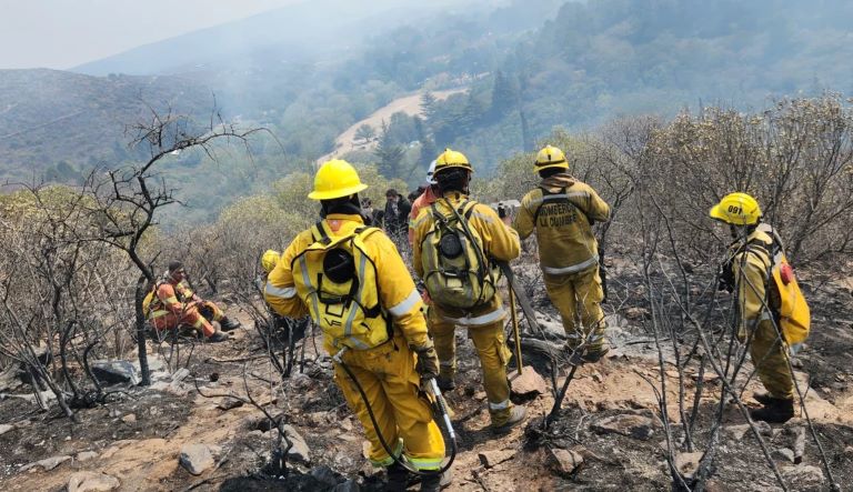 Córdoba: Escenario desolador con incendios forestales y cuatro sismos en menos de 48 horas