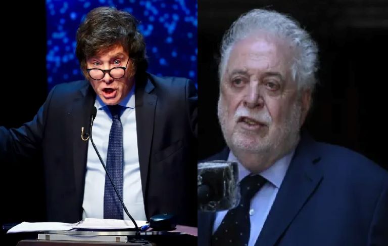 Milei tildó de “siniestro” a Ginés González García y el kirchnerismo lo cruzó al decirle “te vacunaste con las vacunas que gestionó él”