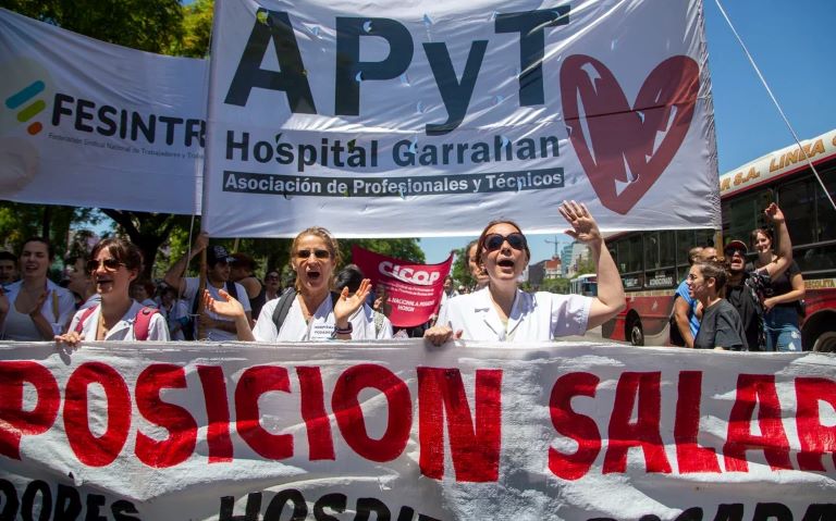 CABA: Trabajadores del Hospital Garrahan comienzan un paro total por 48 horas