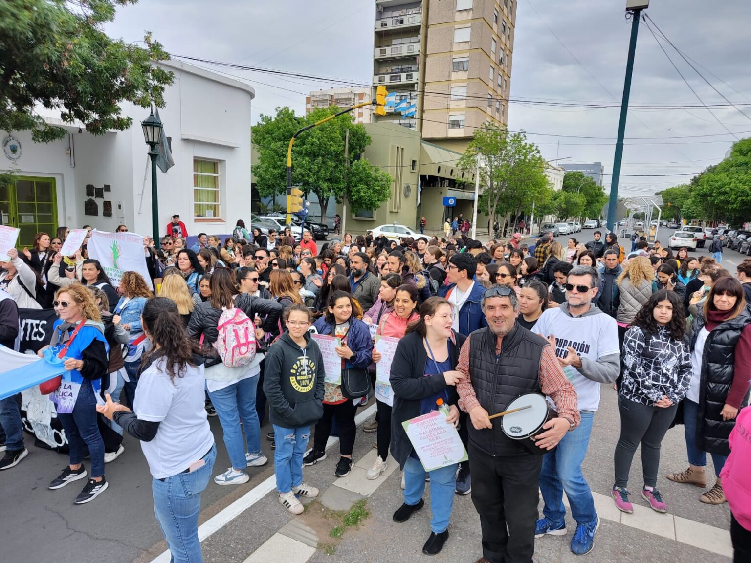 La Pampa: Alto acatamiento al paro docente