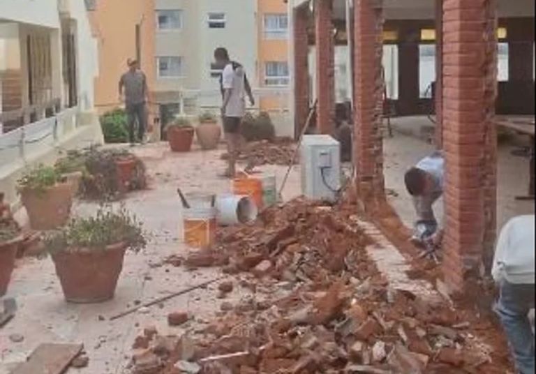 Derrumbe en Villa Gesell: Un video previo a la caída de la torre sería clave para saber qué produjo el desmoronamiento