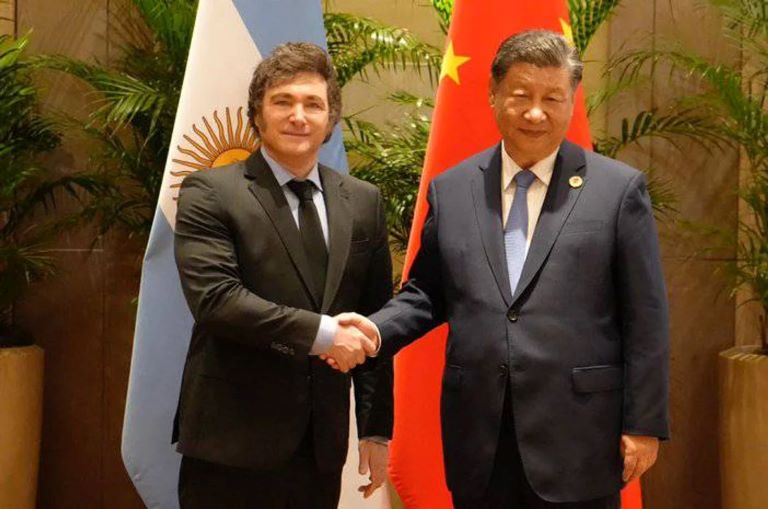 Javier Milei se reunió con Xi Jinping en Río de Janeiro