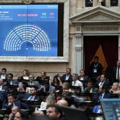 Por falta de quórum, fracasó la sesión especial en Diputados para debatir el proyecto de “Ficha Limpia”