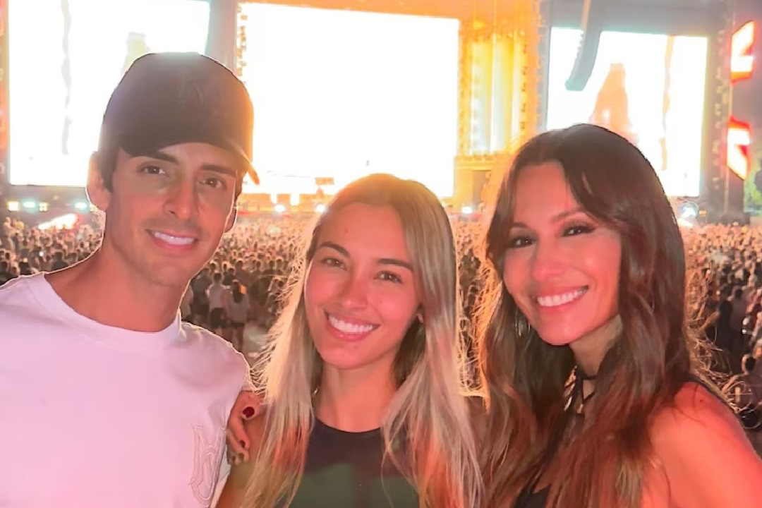 Pampita bailó sin parar en el festival Creamfields: salida con su hermano y un look total black